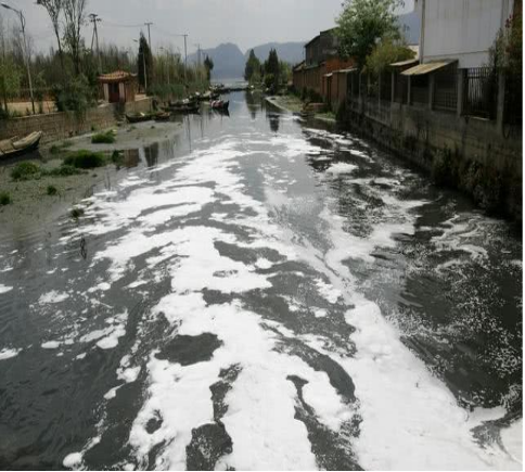 生活污水消泡剂应用场景图